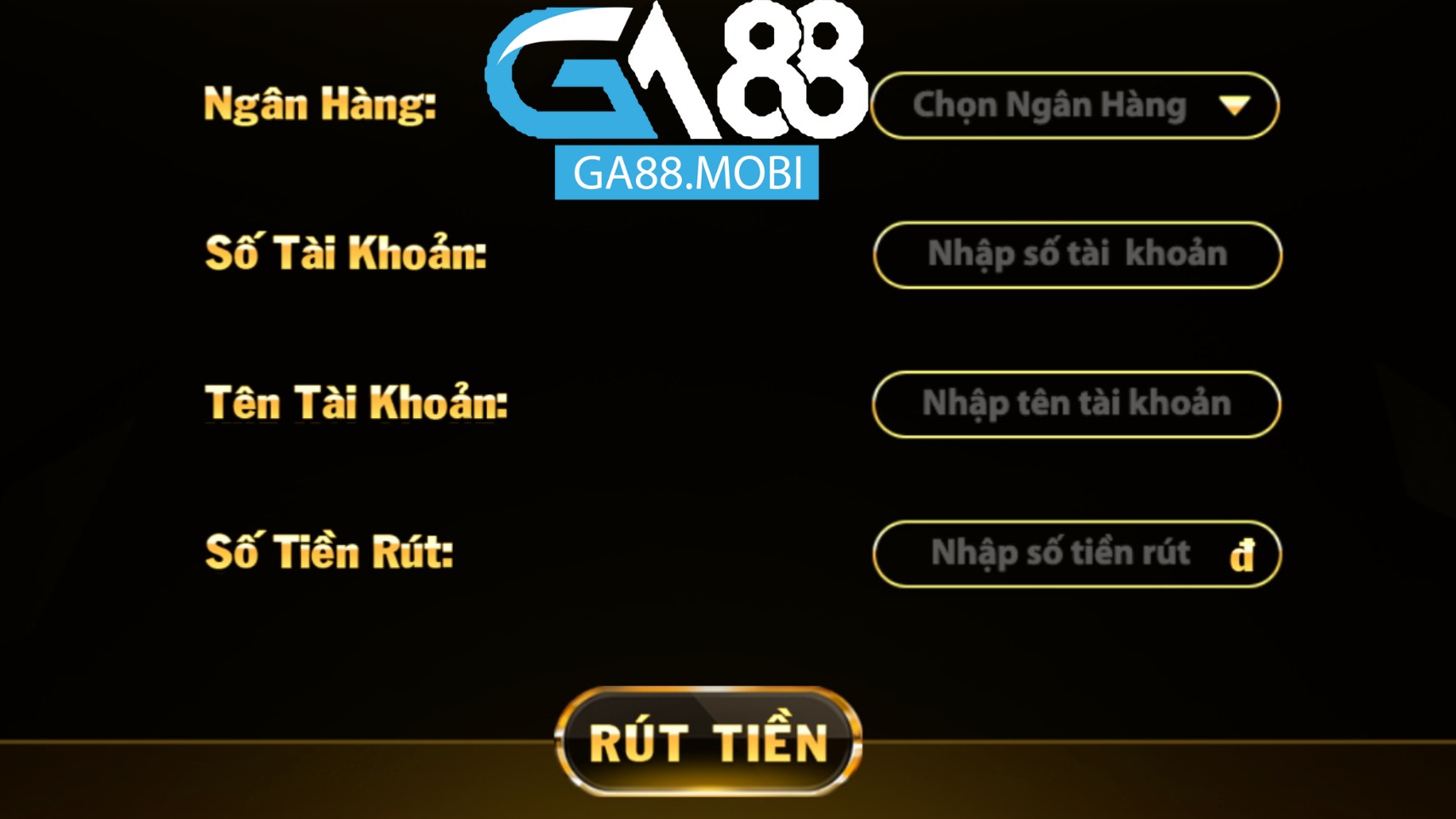 Tổng quan về quy trình rút tiền GA88